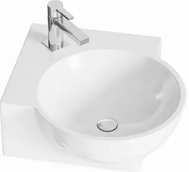 Раковина мебельная Аквелла Дельта 4640021061435 к тумбе, 46 х 46