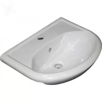 Раковина мебельная Аквелла Kirovit Уют 12091 к тумбе, 55.5 х 45