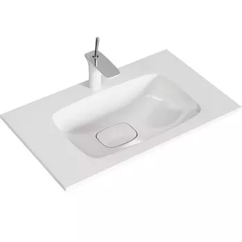 Раковина мебельная Аквелла Malaga Mal.75.04.D к тумбе, 75 х 46