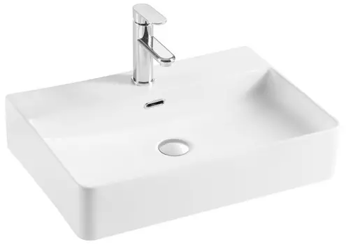 Раковина накладная Акватек AQ3241-00 600х420х130, прямоугольная