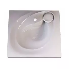 Раковина Равал Perla Per.08.60/W 60 см, белая