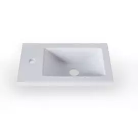 Раковина Равал Визо+ Kub.08.40/W 40 см, белая