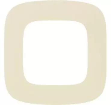 Рамка 1 пост Valena ALLURE универсальная; слоновая кость