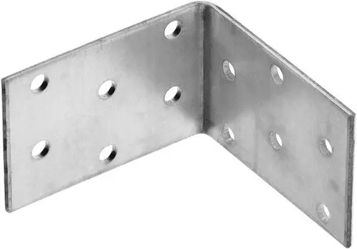 Равносторонний крепежный уголок Зубр 310206-040-060 УКР-2.0 40х60х60 х 2 мм