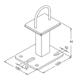 Регулируемая консоль для радиатора ZEHNDER
