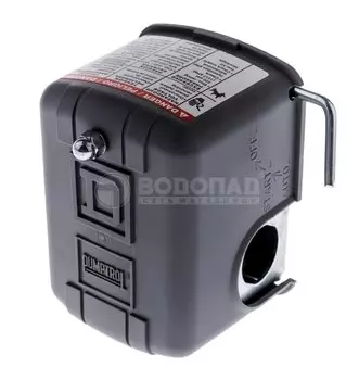 Реле давления FSG2 защ. сух. хода. вкл.1.5-выкл. 2.8бар (раб. диап. 1.1-5бар).1/4"ВР.16А.220В. серое