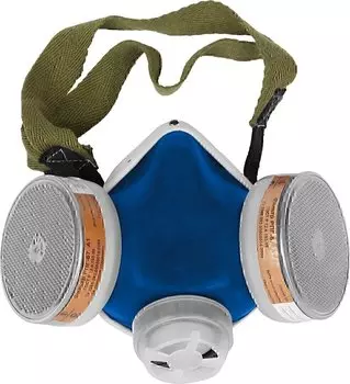 Респиратор Зубр РПГ-67 А1 11140_z02 противогазовый с фильтрами А1