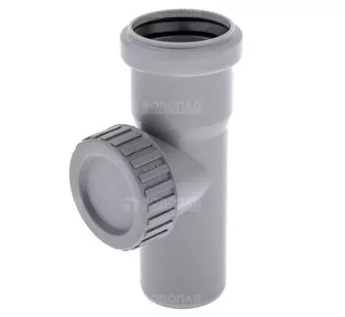 Ревизия D50мм полипропилен (серая)