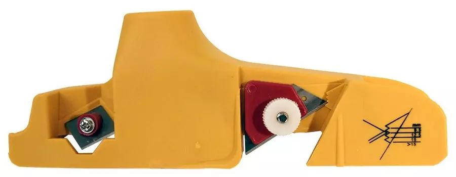 Рубанок кромочный Энкор 51660 для гипсокартона