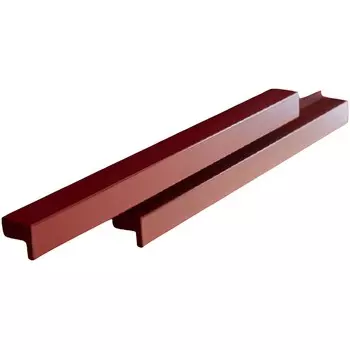 Ручки для раковины Delafon Soprano Vivienna EB1589-S08 темно-красный сатин, 2 шт