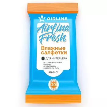 Салфетки влажные Airline