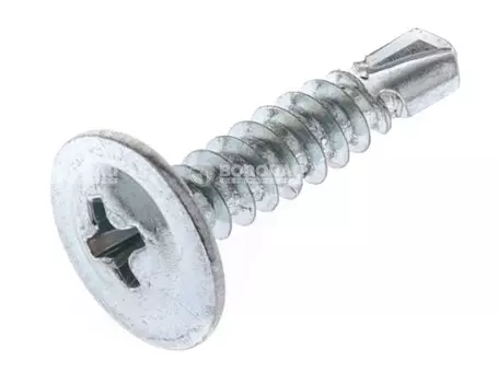 Саморез 4,2х19 (200 шт) для тонких мет. листов, сверло, конт.