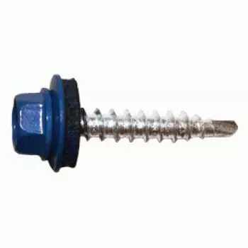 Саморез КР св. 4,8х28 Ral-5010 (синий) (60 шт.) конт.