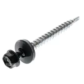 Саморез КР св. 4,8х51 Ral-6005 (зеленый) (40 шт.) конт.