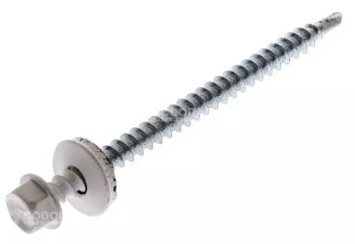 Саморез КР св. 4,8х70 Ral-9003 (ярко-белый) (30 шт.) конт.