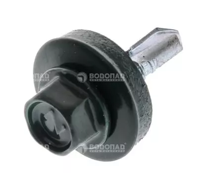 Саморез КР св. 5,5х19 Ral-6005 (темно-зеленый) (60 шт.) конт.