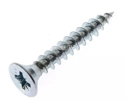Саморез универсальный оцинк. 6,0х40 пот. гол. (100 шт), конт.