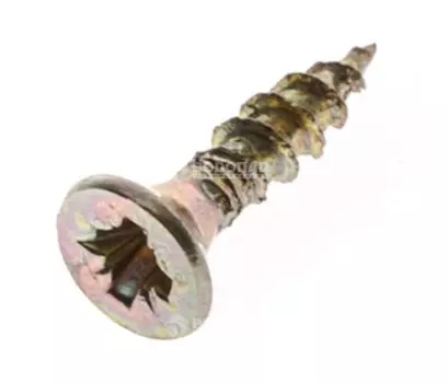 Саморез универсальный желт. 2,5х10 пот. гол. (500 шт), конт.