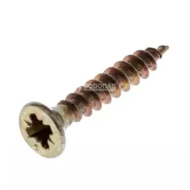 Саморез универсальный желт. 2,5х16 пот. гол. (500 шт), конт.