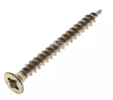 Саморез универсальный желт. 2,5х25 пот. гол. (200 шт), конт.