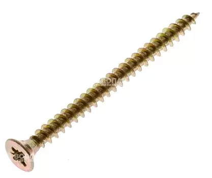 Саморез универсальный желт. 3,0х40 пот. гол. (200 шт), короб.