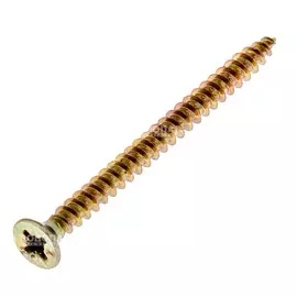 Саморез универсальный желт. 3,0х40 пот. гол. (30 шт), пак.