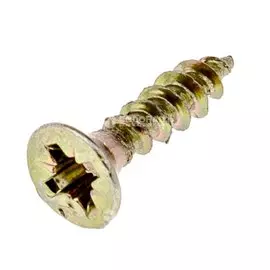 Саморез универсальный желт. 3,5х16 пот. гол. (45 шт), пак.