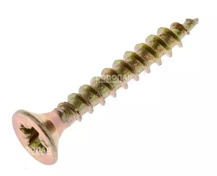 Саморез универсальный желт. 3,5х25 пот. гол. (200 шт), конт.