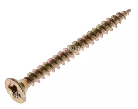 Саморез универсальный желт. 3,5х40 пот. гол. (200 шт), конт.