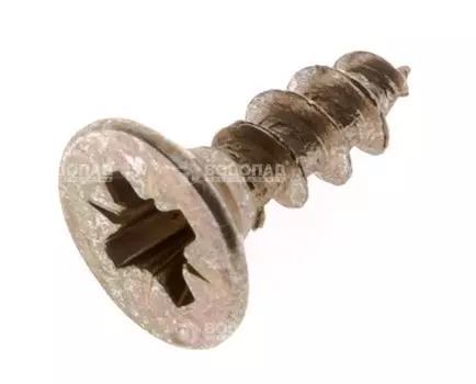 Саморез универсальный желт. 4,0х12 пот. гол. (200 шт), конт.