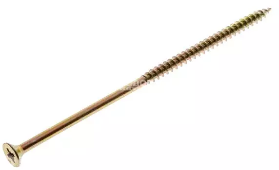 Саморез универсальный желт. 6,0х150 пот. гол. (50 шт), конт.