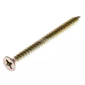 Саморез универсальный желт. 6,0х80 пот. гол. (70 шт), конт.