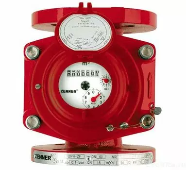 Счетчик горячей воды ZENNER