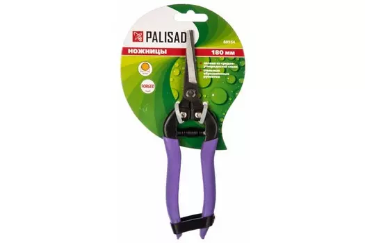Секатор цветочный Palisad, 60554 180 мм, металлические обрезиненные рукоятки