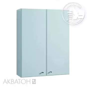 Шкаф Акватон 1.A012.4.03S.L01.0 Симпл 818х610х221 навесной 2-ств.
