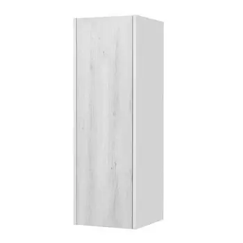 Шкаф Акватон Сакура 1A220803SKW8L, ольха наварра/белый глянец, левый