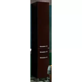 Шкаф-колонна Акватон 1.A124.3.03A.A43.0 Ария-Н, темно-коричневая