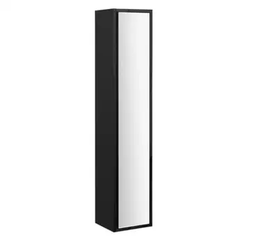 Шкаф-колонна Акватон Римини 1A234703RN950, 1680х350х276, подвесной, черный