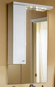 Шкаф-зеркало Акватон 1.A008.2.02D.O01.L Домус 650х1103х166 лев.