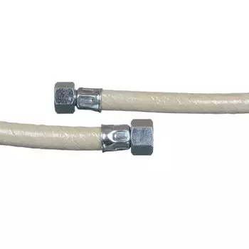 Шланг газовый Русло 1/2" В-В L 4 м резина, белый