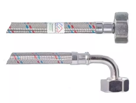 Шланг заливной L5,0м для стиральной машины в металлической оплетке