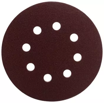 Шлифкруг Энкор К120 20195 ф150, дерево, металл, липкая основа, 5шт