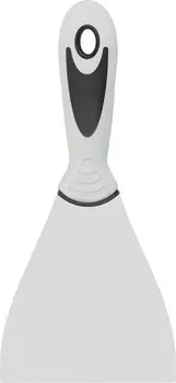 Шпатель Курс 06714, нерж.сталь, прорезиненная ручка 100 мм