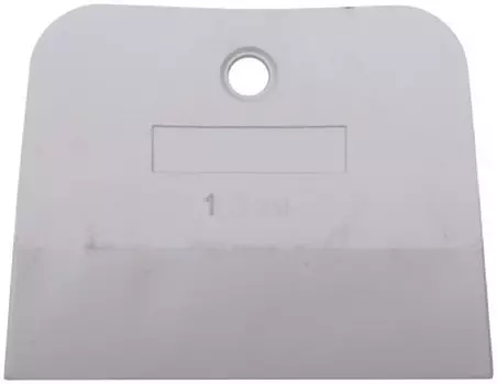 Шпатель Курс 06858 резиновый белый 100 мм