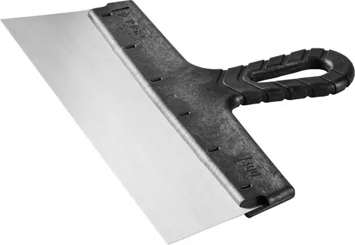 Шпатель Зубр "Стандарт" 10052-30 фасадный, стальное полотно, 300мм