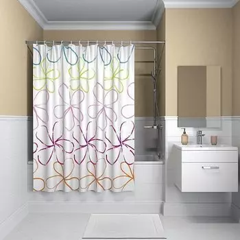 Шторка для ванной комнаты IDDIS