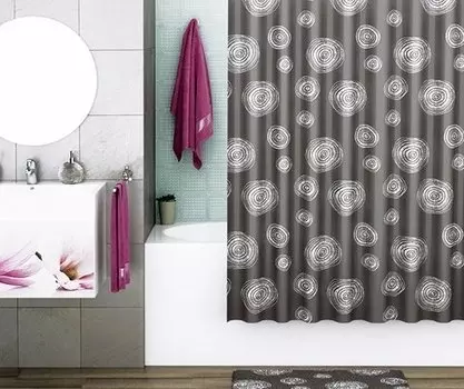 Шторка для ванной WasserKRAFT