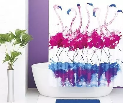 Шторка для ванной WasserKRAFT