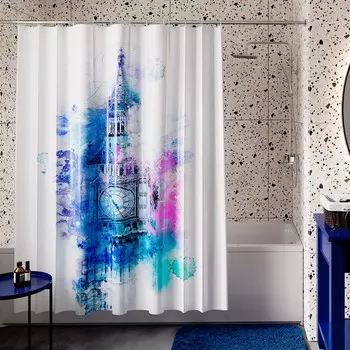 Шторка для ванной WasserKRAFT