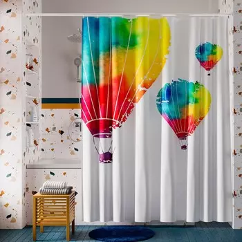 Шторка для ванной WasserKRAFT